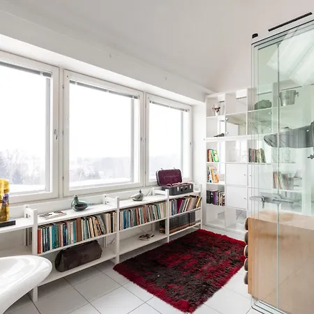 2ndhomes Gorgeous And Unique Top Floor With Sea Views And Sauna Apartman *